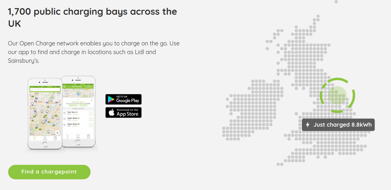 Pod Point screenshot